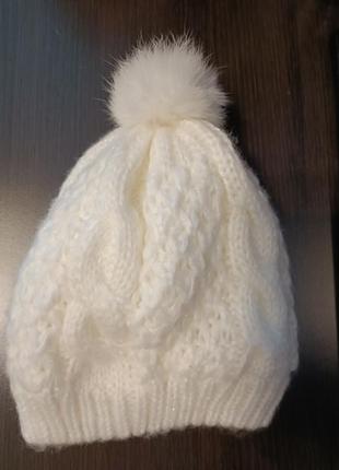 Зимняя шапка полностью на флисе children's place