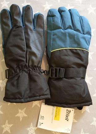 Зимние лыжные перчатки краги thinsulate, crivit германия2 фото