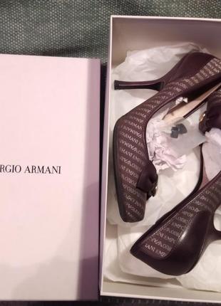 Туфли giorgio armani