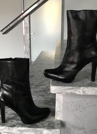 Nine west чоботи чоботи чорні на підборах 36