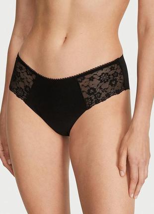 Акція від 3х шт безшовні трусики хіпстери л victoria's secret оригінал