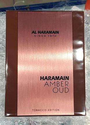 Amber oud tobacco edition al haramain edp, для женщин и мужчин 60мл