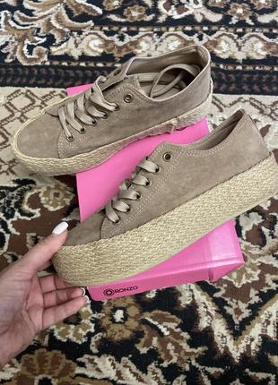 Кеды мокасины sinsay