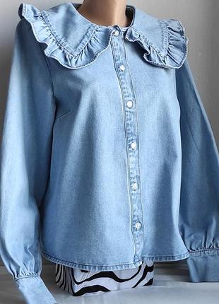Сорочка блуза george джинс котон3 фото