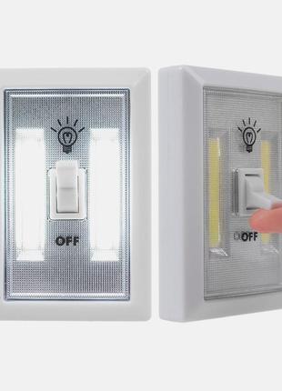 Настенный светодиодный светильник switchlight с выключателем1 фото