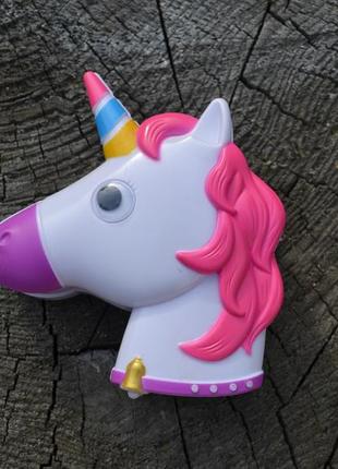 Дитяча косметика make up rainbow horse набір іграшкової косметики дитячі тіні для повік дитячий блиск для губ4 фото