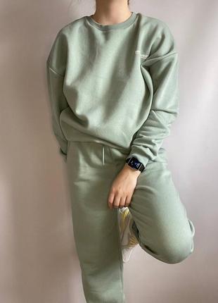 Спортивный костюм на флисе от boohoo