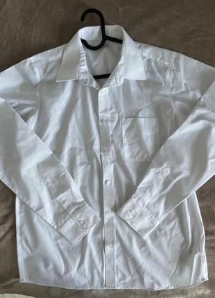 Новая белая рубашка от m&amp;s, 13-15роков