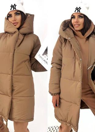 Куртка женская зимняя модная с капюшоном. теплая стильная курточка зефирка на синтепоне пуховик 35968 фото