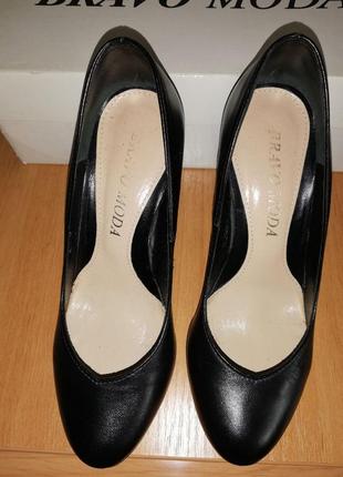 Bravo moda туфли женские черные на каблуках - 362 фото