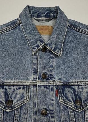 Vintage levi's жилетка винтажная джинсовая женская8 фото