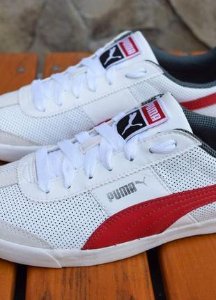 Оригинальные кроссовки puma кожа р.40,5