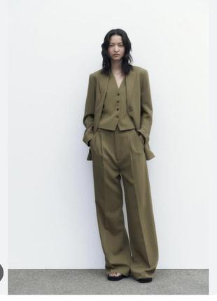 Zara брючний жіночий костюм