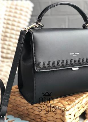 Сумка на довгій ручці cross-body сумочка трендова і стильна кроссбоди david jones3 фото