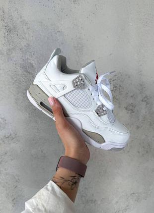 Кросівки nike jordan retro 4 oreo beige