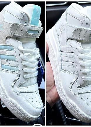 Жіночі високі кросівки adidas originals forum 84 mid