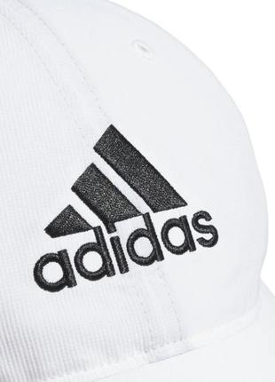 🧢белая бейспболка кепка adidas performance унисекс7 фото
