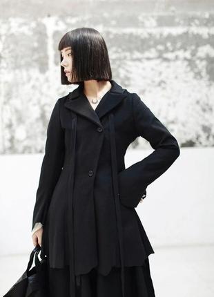 Креативный жакет, пальто simple black