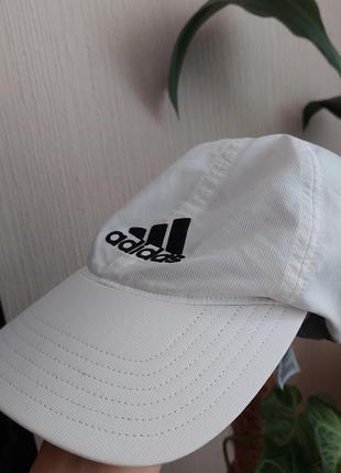 🧢белая бейспболка кепка adidas performance унисекс2 фото