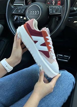 Кроссовки new balance ct302 burgundy pink haze