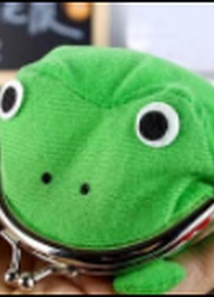 Гаманець-жаба узимку з аніме наруто (naruto), плюшевий, green