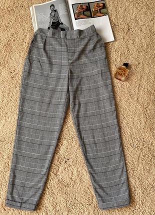 Брюки в клетку sinsay