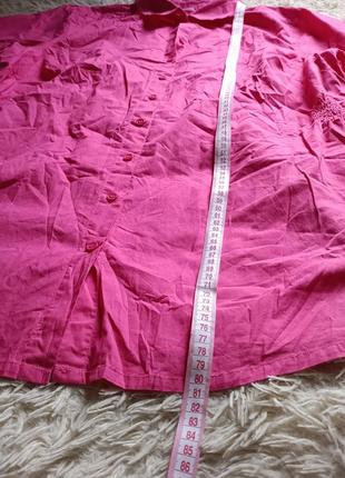 Коттон рубашка барби барби фуксия2 фото