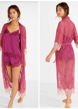 Соблазнительный кружевной халатик women'secret