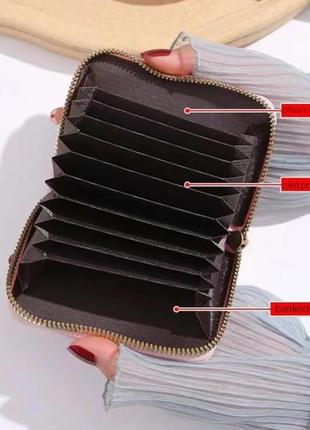 Милий жіночий гаманець для грошей, карт, ключів. компактна сумка-гаманець milka3 фото