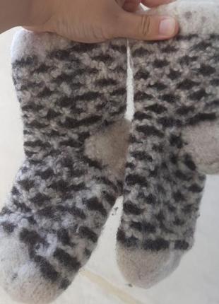 Очень теплые шерстяные шерстяные шерстяные носки вязаные 16 см 25 24 размер