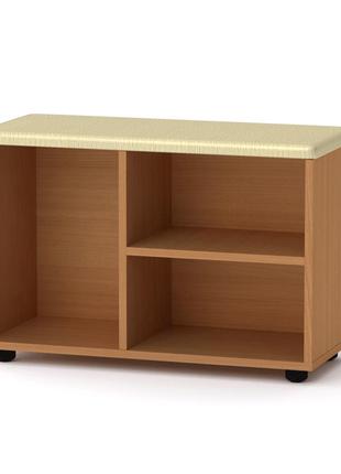 Відкрита тумбочка для взуття то-18 із сидінням