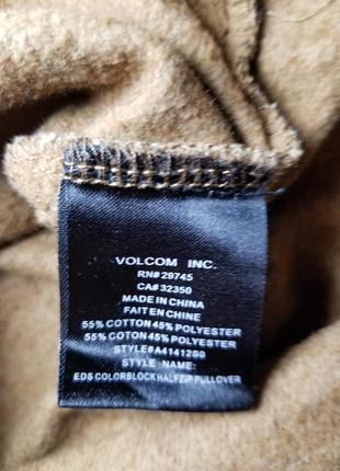 Пуловер volcom eds colorblock half zip pullover 8