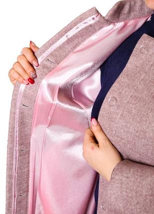 Пальто женское кашемир большие размеры демисезонное миди7 фото
