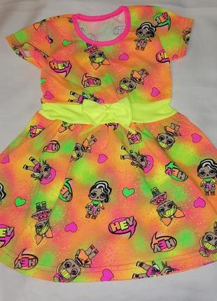 Сукня лол 2-4 роки