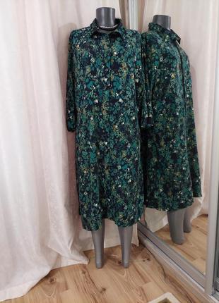 Комфортное платье 👗 рубашка большого размера