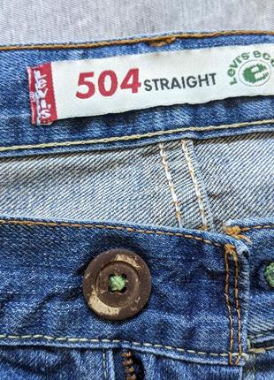 Джинсы levi's 504 eco 34х344 фото