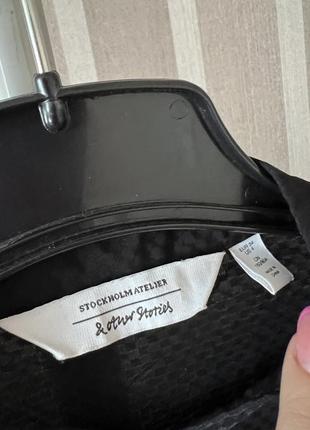 1+1=3🎁 оверсайз платье рубашка &other stories вискоза5 фото