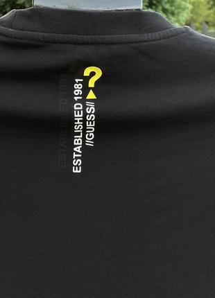 Guess оригінальна базова жіноча футболка бавовна чорна s8 фото
