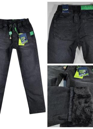 Джинси чиноси зимові хлопчикам підліткам 146 польща