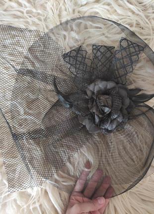 Шляпка с вуалью3 фото