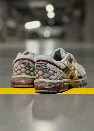 Asics gel kahana 8 beige red 2