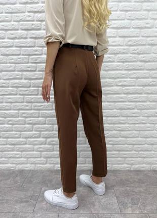 Стильные классические женские брюки классика прямые женские брюки со стрелками укороченные женские брюки7 фото