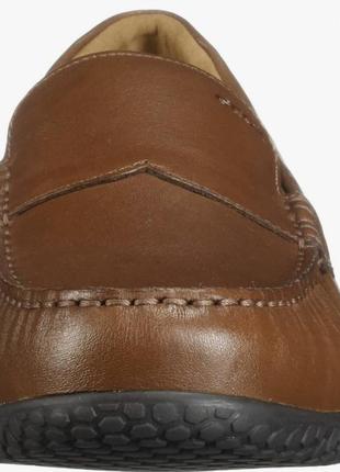 Geox мужские кожаные туфли, мокасины, размер 444 фото