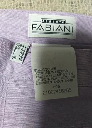 Юбка миди alberto fabiani из натуральной ткани