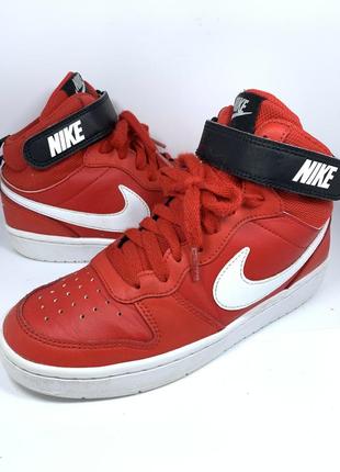 Кроссовки кожаные nike1 фото