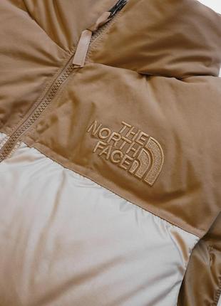 Жилетка the north face eco nuptse beige5 фото