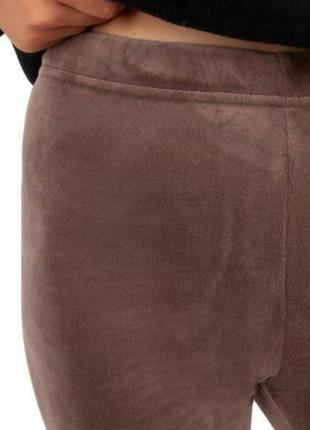 Лосины велюровые на меху 6