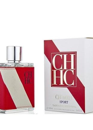 Оригінал carolina herrera ch men sport 100 ml ( кароліна эрерра мен спорт ) туалетна вода