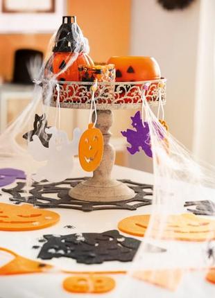 Фетровий декор halloween. 🎃 гарбуз декорації аксесуари прикраса гірлянда хеллоуін хелоуїн хеллоуїн хеловін карнавальний костюм чоловічок6 фото