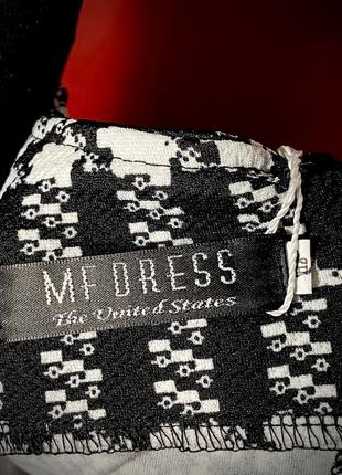 Офисное деловое платье с баскоц 🐈‍⬛ mf dress midi 🐈‍⬛ , р. s8 фото